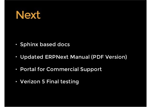 Erpnext Manual Pdf